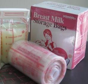 breast milk storage bags